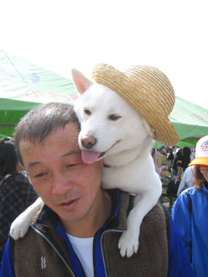 お父さん犬そっくりさん